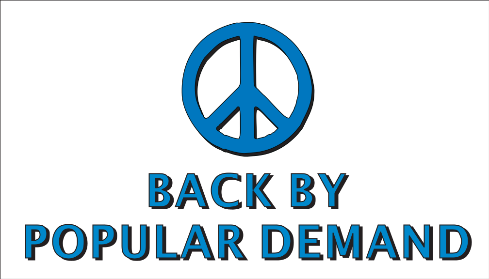 Peace Sign Back By Popular Demand