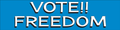 VOTE!! FREEDOM