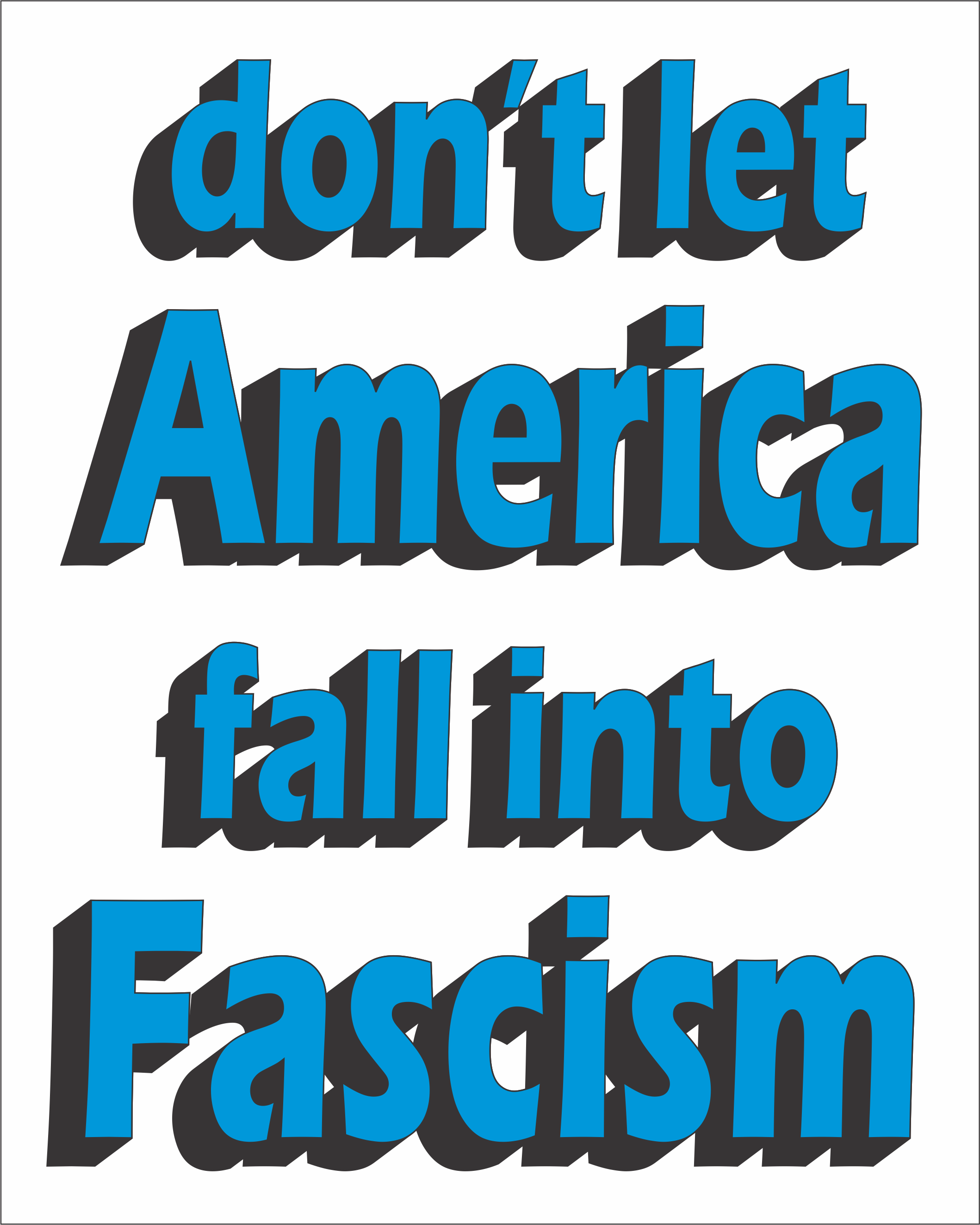 Don't Let America Fall into Fascism