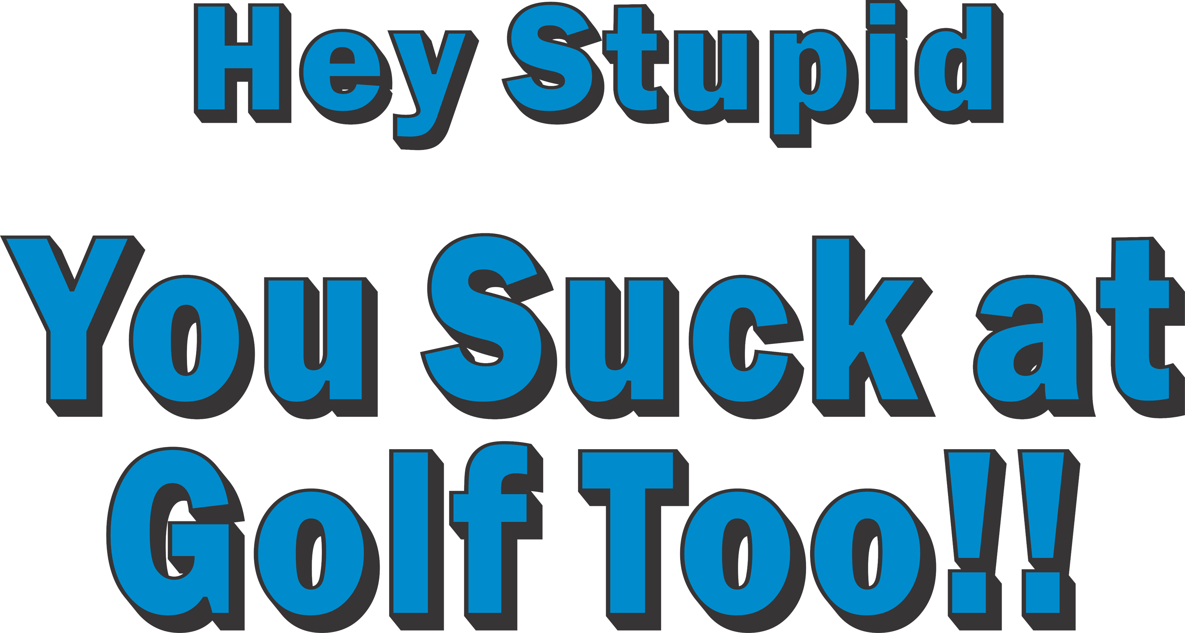 Suck Golf